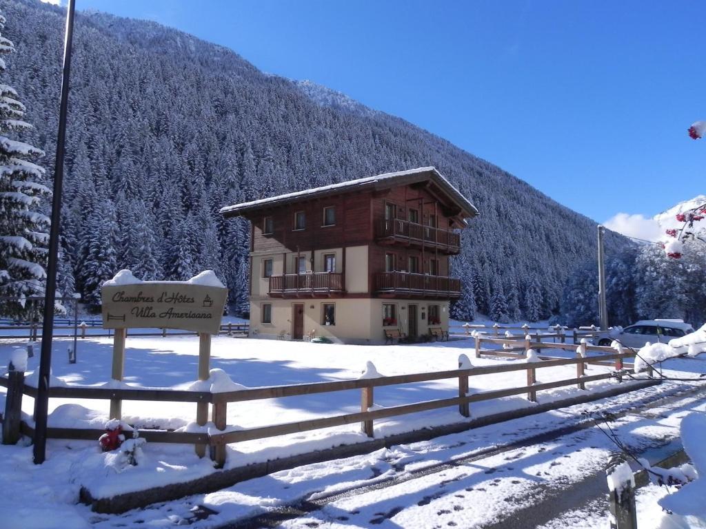 Villa Americana Chambres D'Hotes * Champoluc